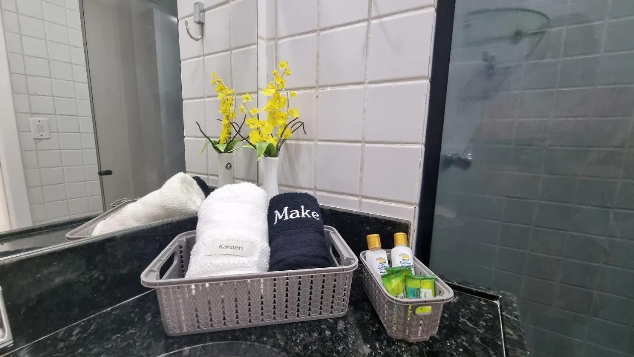 Hotel SoleMar Flats: Beachfront Apartment with Exclusive Wi-Fi Natal Brazil