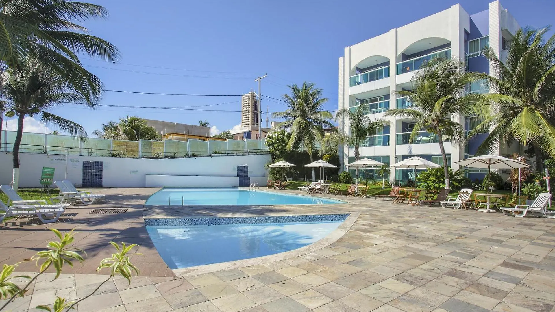 Hotel SoleMar Flats: Beachfront Apartment with Exclusive Wi-Fi Natal Brazil