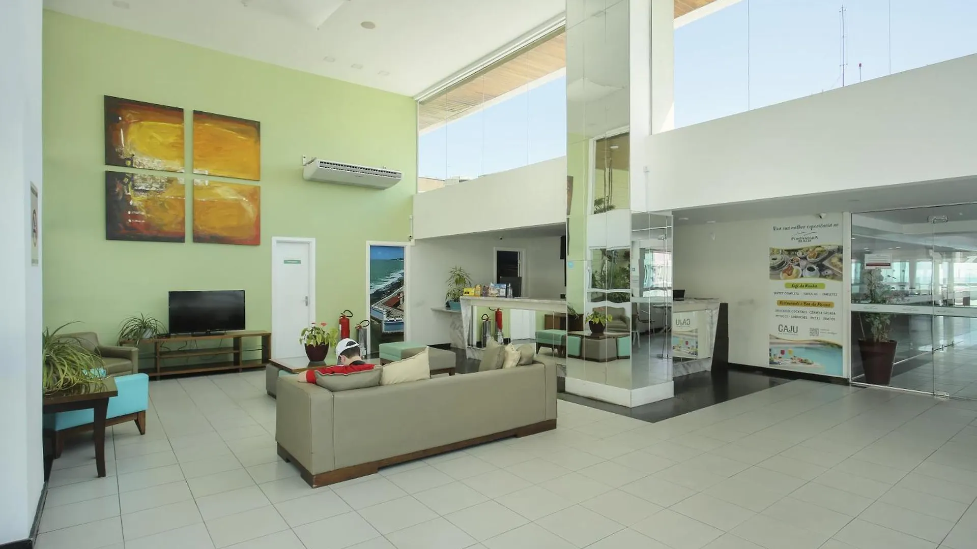 Hotel SoleMar Flats: Beachfront Apartment with Exclusive Wi-Fi Natal Brazil